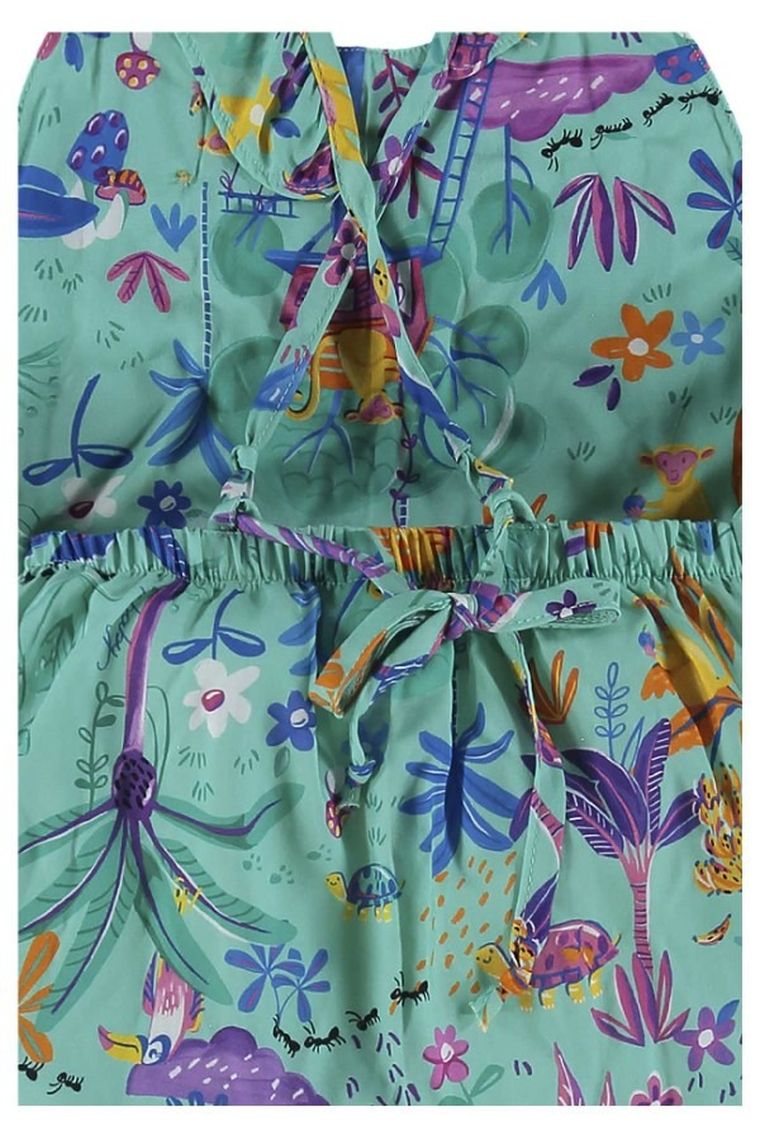 Kombinezon dziewczęcy, zielony, Up Baby