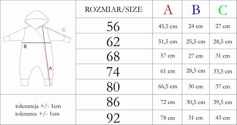 Kombinezon przejściowy chłopięcy z kapturem, niebieski, Nicol