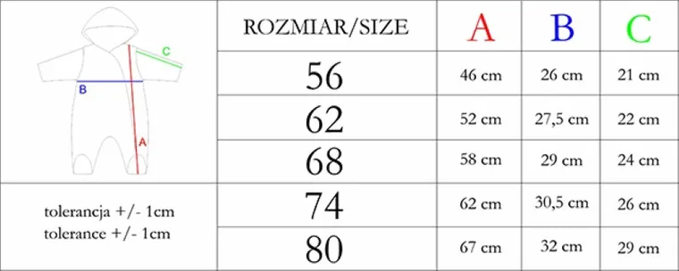 Kombinezon przejściowy chłopięcy z kapturem, niebieski, Nicol