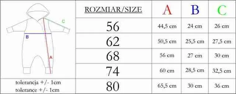 Kombinezon przejściowy chłopięcy z kapturem, welurowy, ecru, Nicol