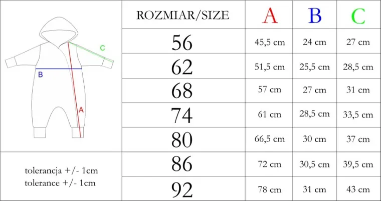 Kombinezon przejściowy dziewczęcy z kapturem, beżowy, Nicol