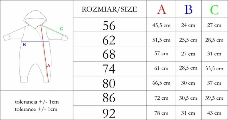 Kombinezon przejściowy dziewczęcy z kapturem, biało-czarny, Nicol