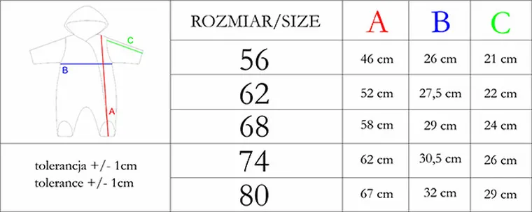 Kombinezon przejściowy niemowlęcy z kapturem, ocieplany, niebieski, Nicol