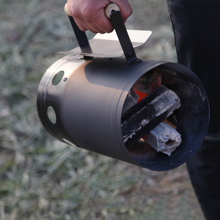 Komin do rozpalania węgla