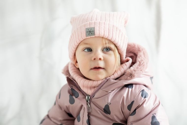 Komin dziewczęcy, różowy, Pinokio