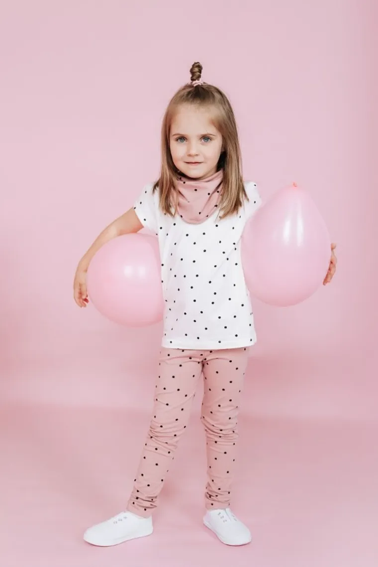 Komin dziewczęcy, różowy, Pinokio