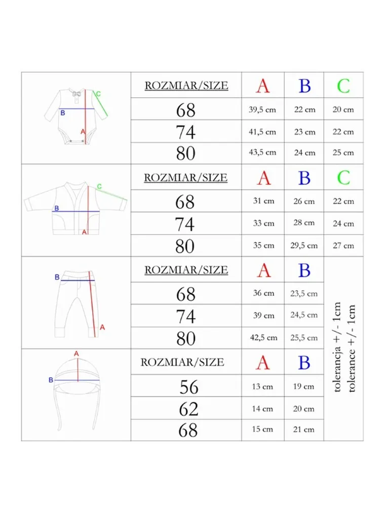 Komplet chłopięcy 4-częściowy, biały, Nicol