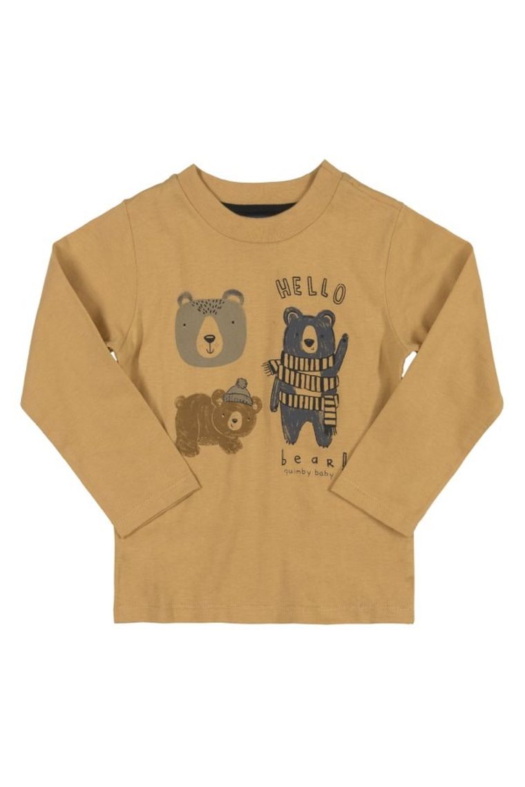 Komplet chłopięcy, Bluzka z długim rękawem, Spodnie dresowe, Kamizelka, mix, Quimby