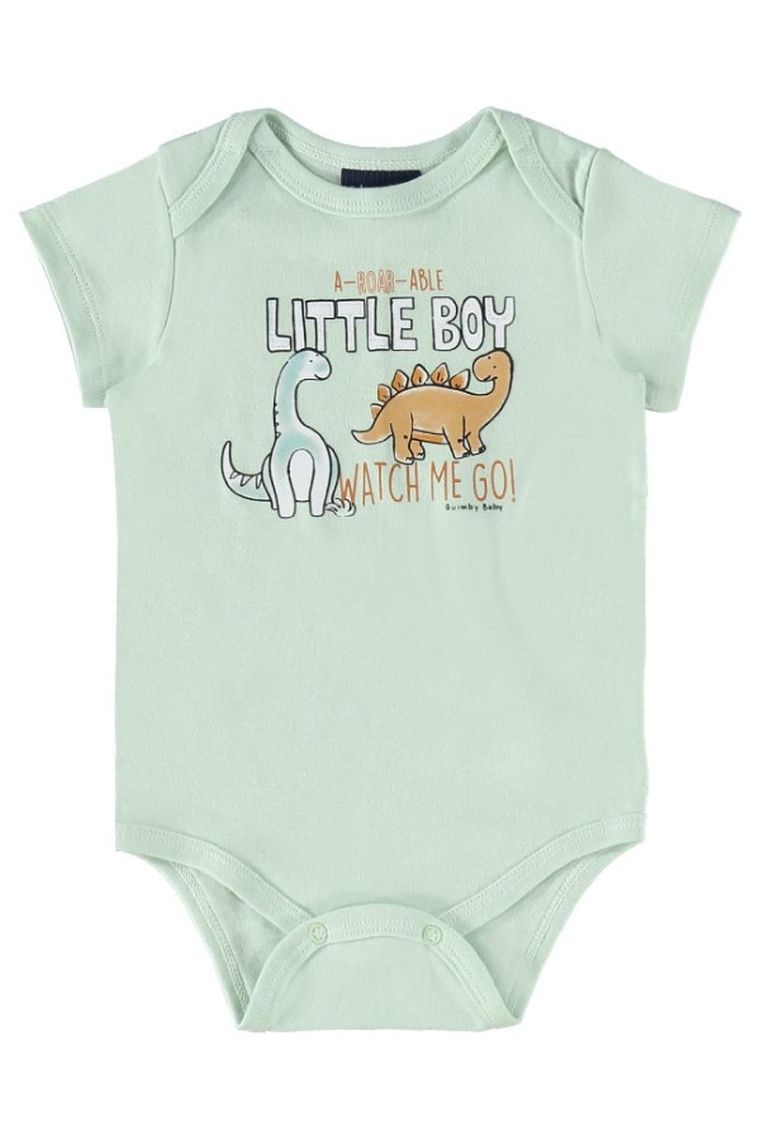 Komplet chłopięcy, Body z krótkim rękawem, Szorty, mix, Quimby