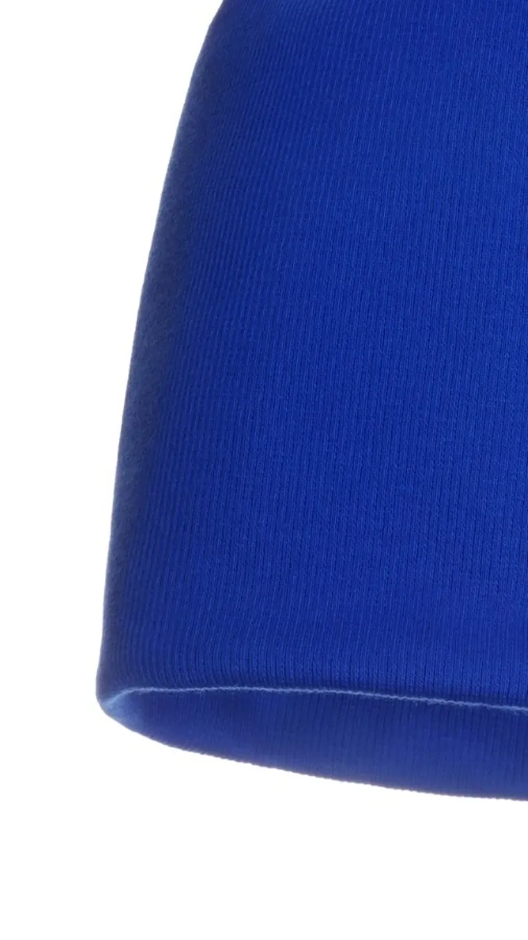 Komplet chłopięcy, Czapka, Komin, niebieski, Ambra