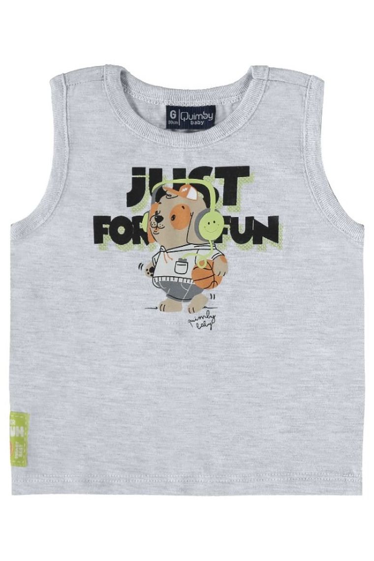 Komplet chłopięcy, T-shirt bez rękawów, Szorty, mix, Quimby