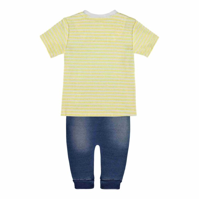 Komplet chłopięcy, T-shirt, Spodnie jeansowe, mix, Kanz