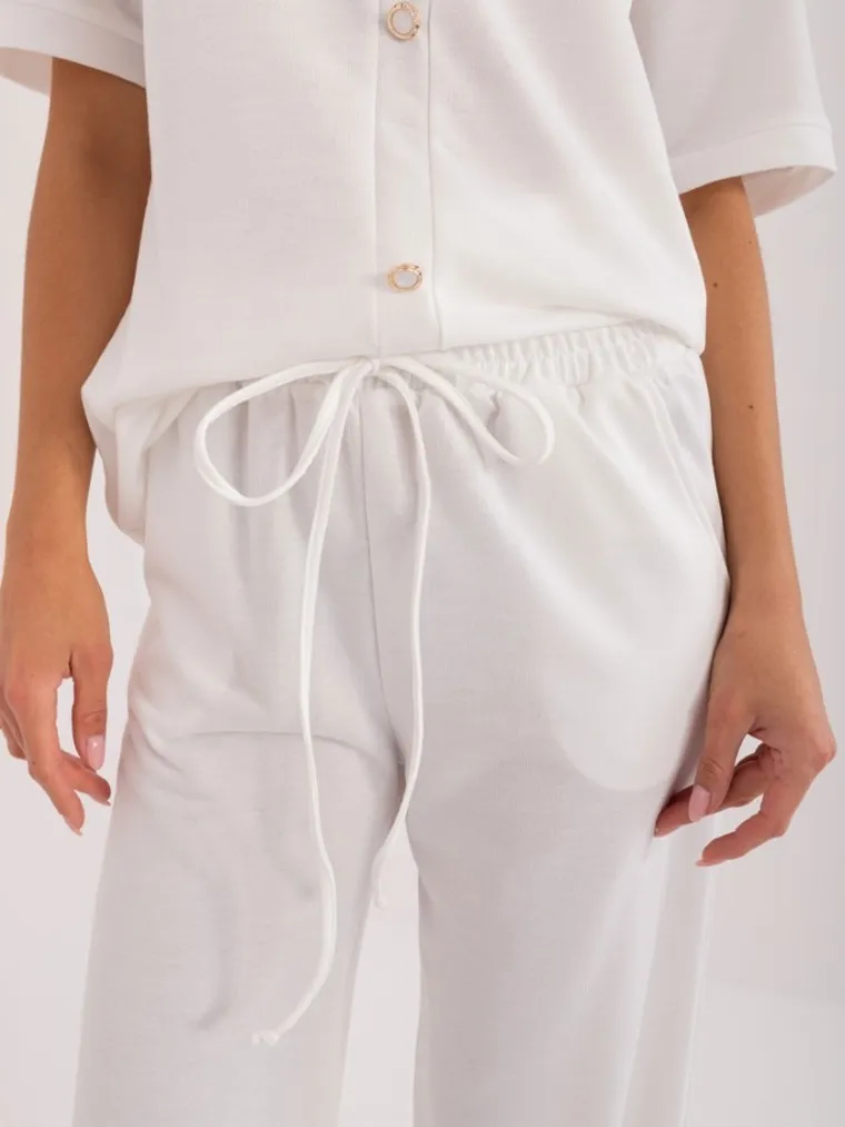 Komplet damski, biały, Lakerta