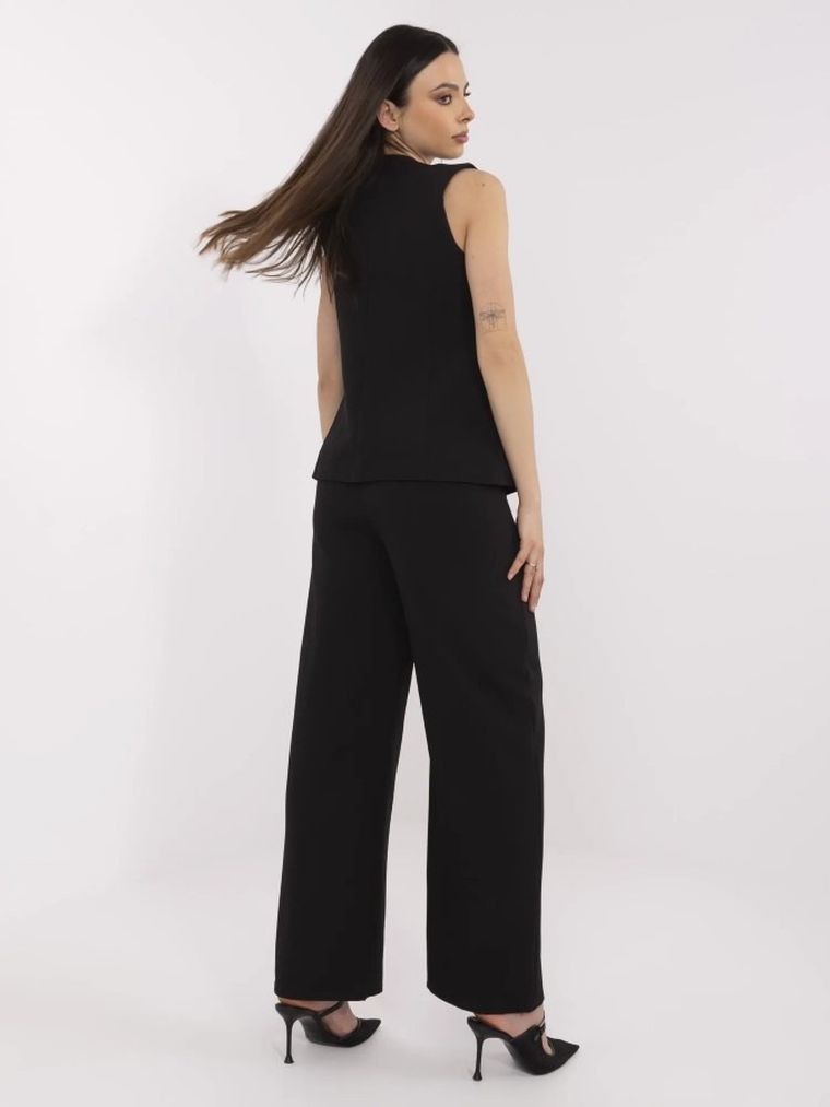 Komplet damski, czarny, Italy Moda