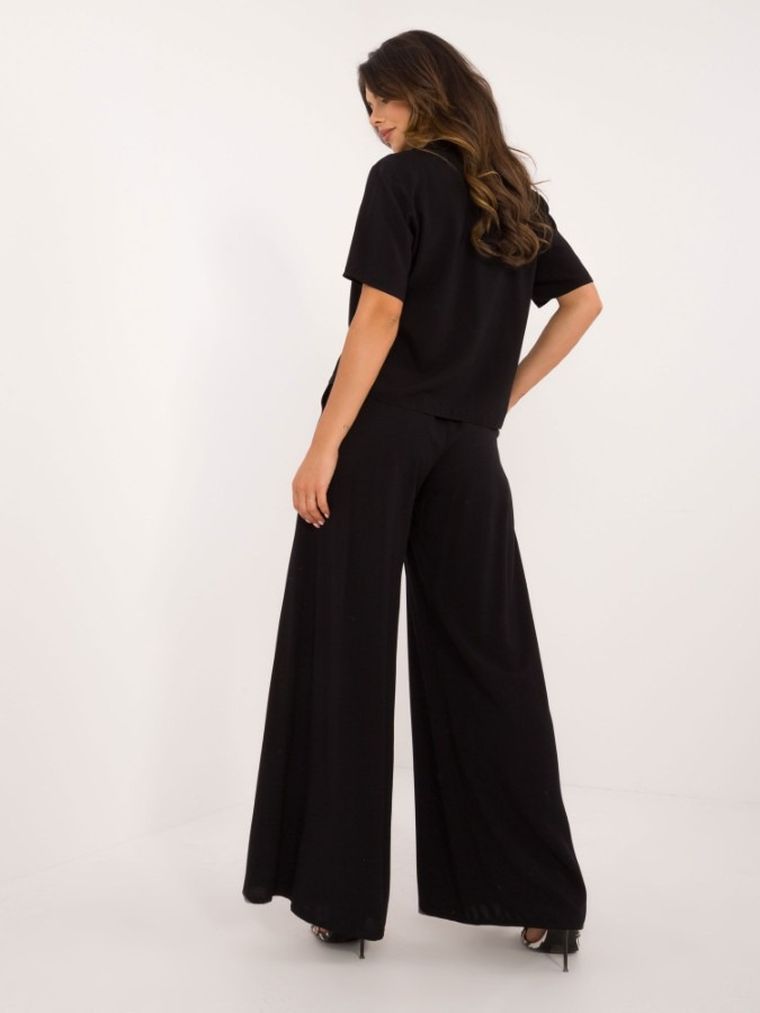 Komplet damski, czarny, Lakerta