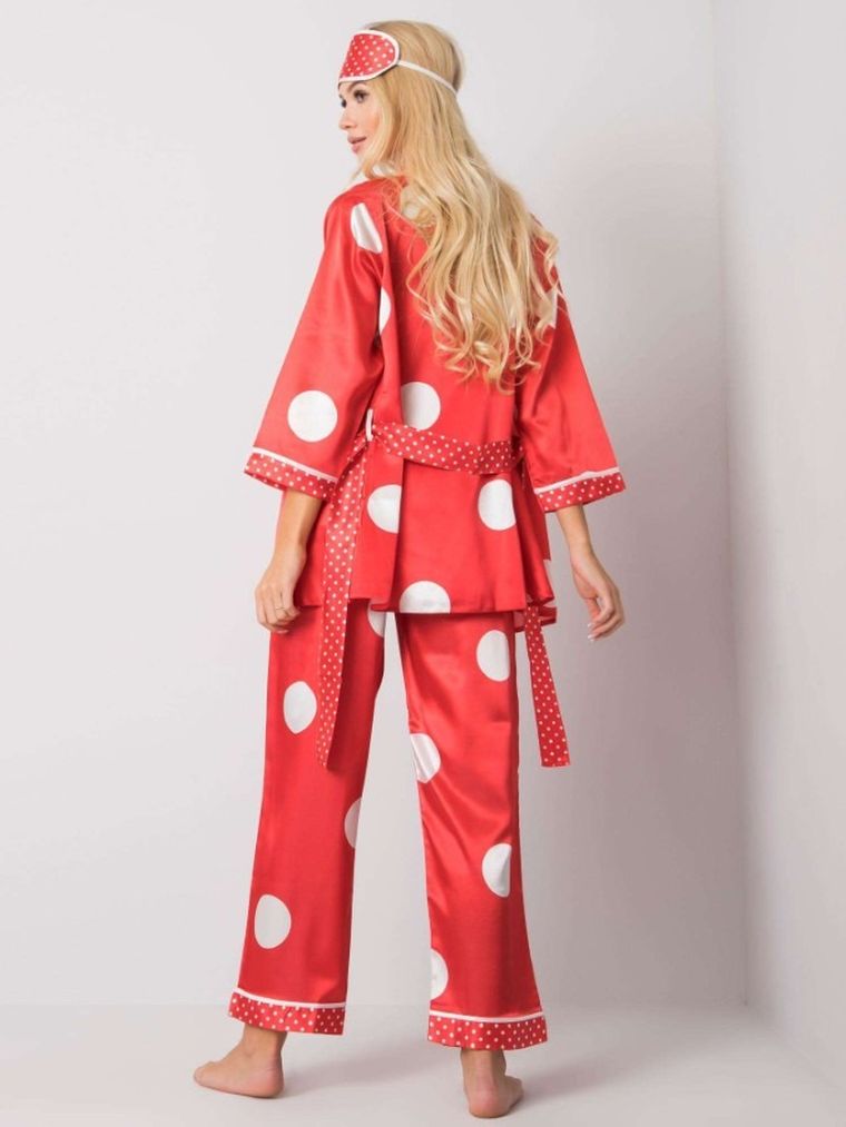 Komplet damski, czerwony, Xsapienza