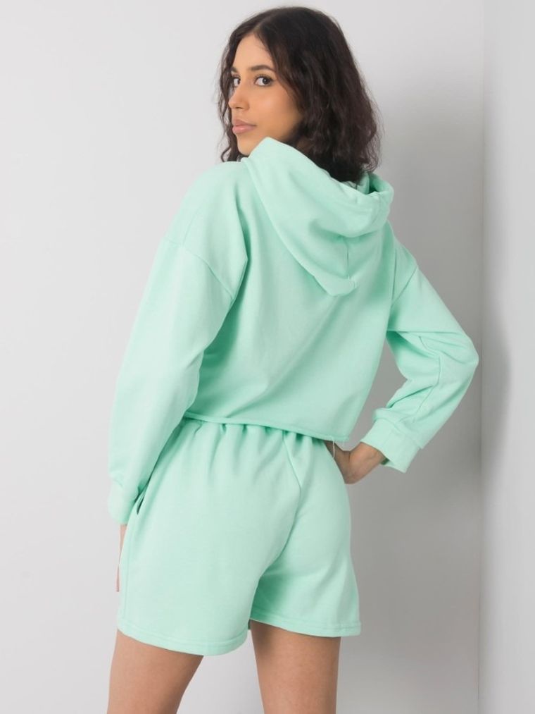 Komplet damski, miętowy, Ex Moda