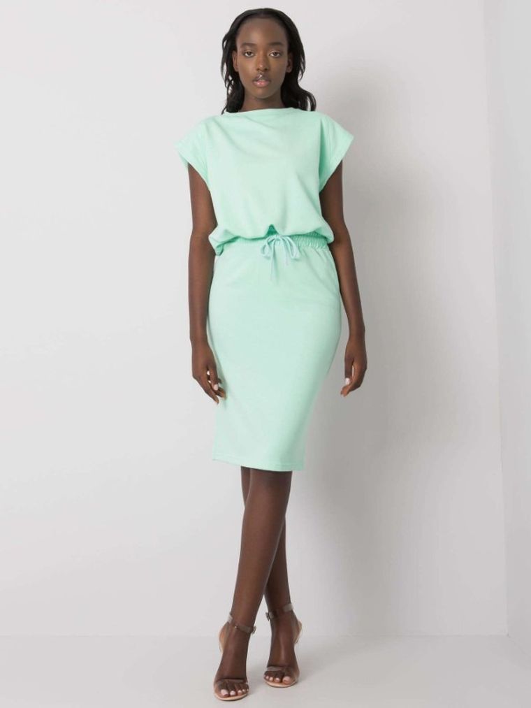 Komplet damski, miętowy, Ex Moda