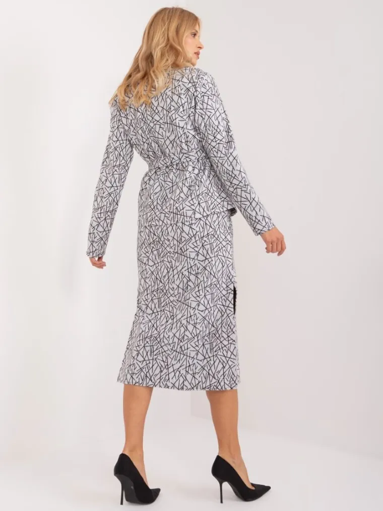 Komplet damski, szary, Lakerta