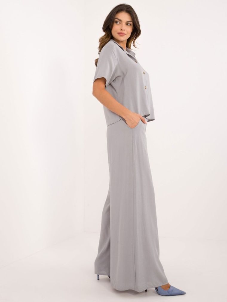 Komplet damski, szary, Lakerta