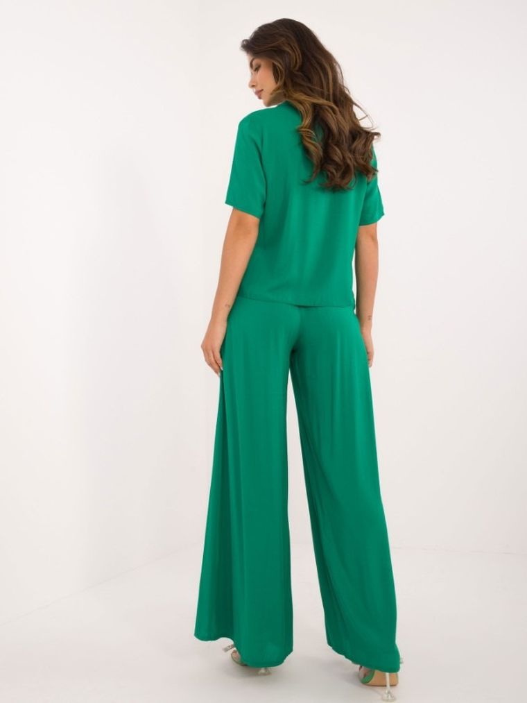 Komplet damski, zielony, Lakerta