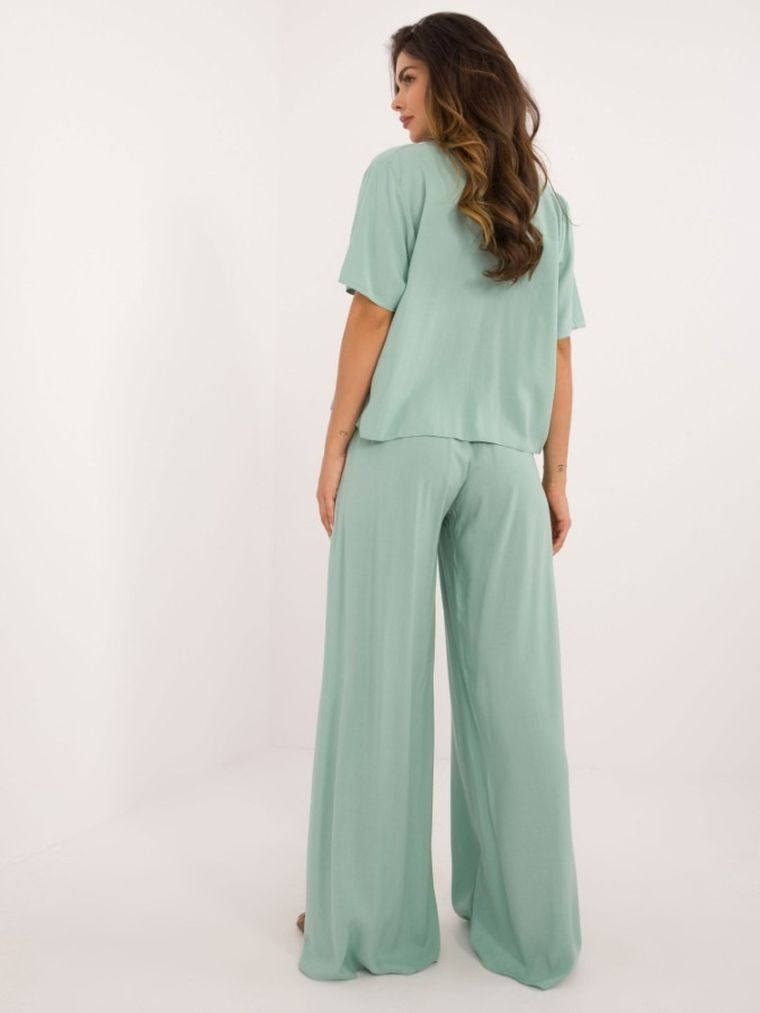 Komplet damski, zielony, Lakerta