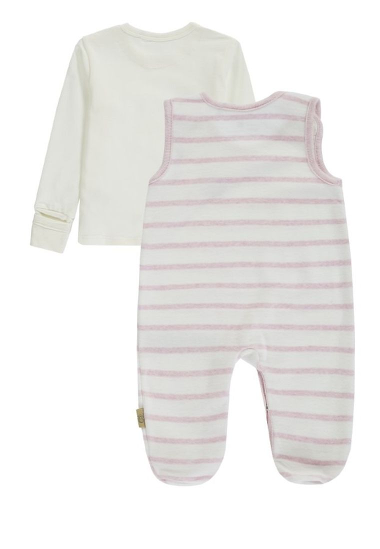 Komplet dziewczęcy, Bluzka z długim rękawem, Śpiochy, bawełna organiczna, mix, Bellybutton