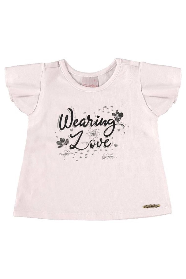 Komplet dziewczęcy, Bluzka z krókim rękawem, Spódnico-spodenki, mix, Quimby