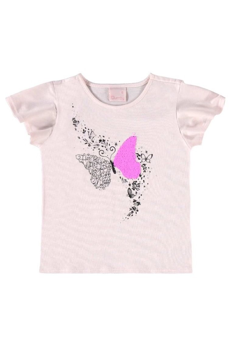 Komplet dziewczęcy, Bluzka z krótkim rękawem, Spódnico-spodenki, mix, Quimby