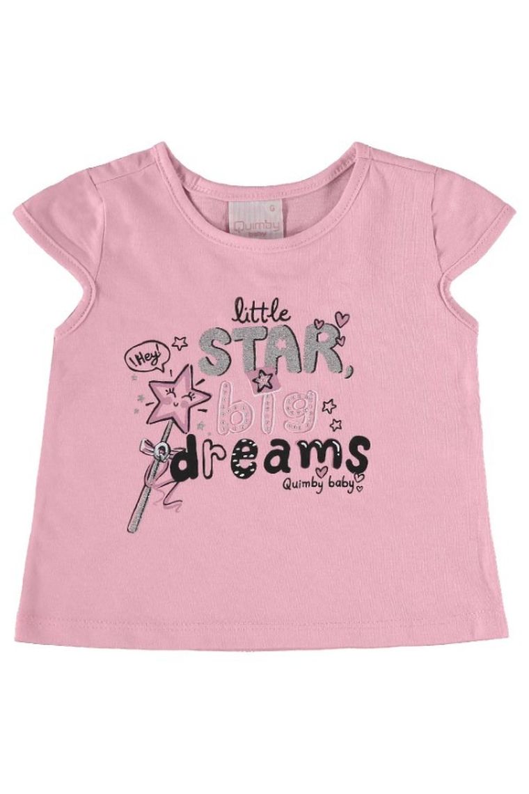 Komplet dziewczęcy, Bluzka z krótkim rękawem, Szorty, mix, Quimby