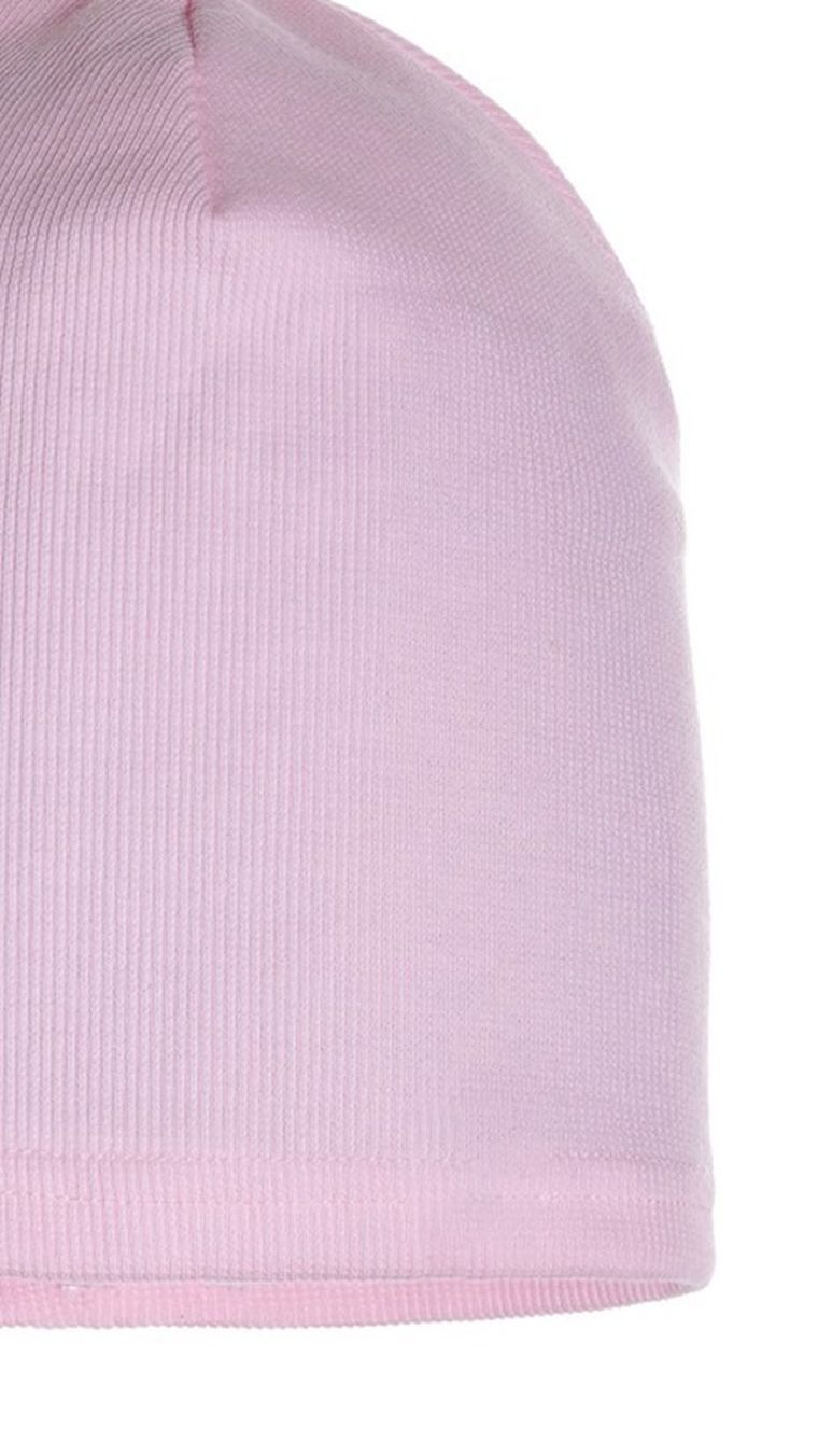 Komplet dziewczęcy, Czapka, Komin, różowy, Ambra