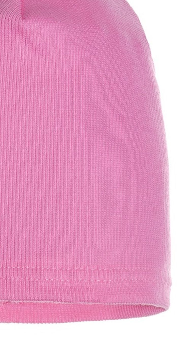 Komplet dziewczęcy, Czapka, Komin, różowy, Ambra