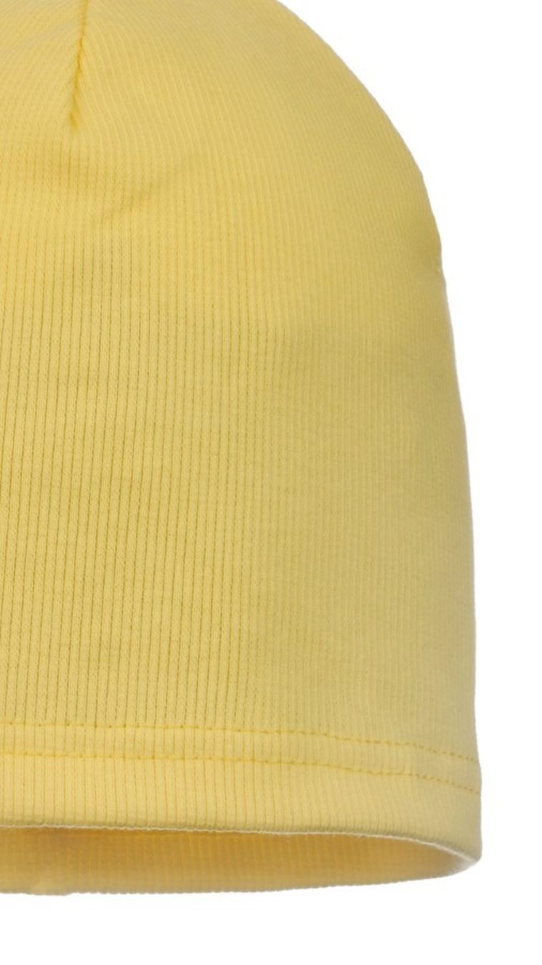 Komplet dziewczęcy, Czapka, Komin, żółty, Ambra