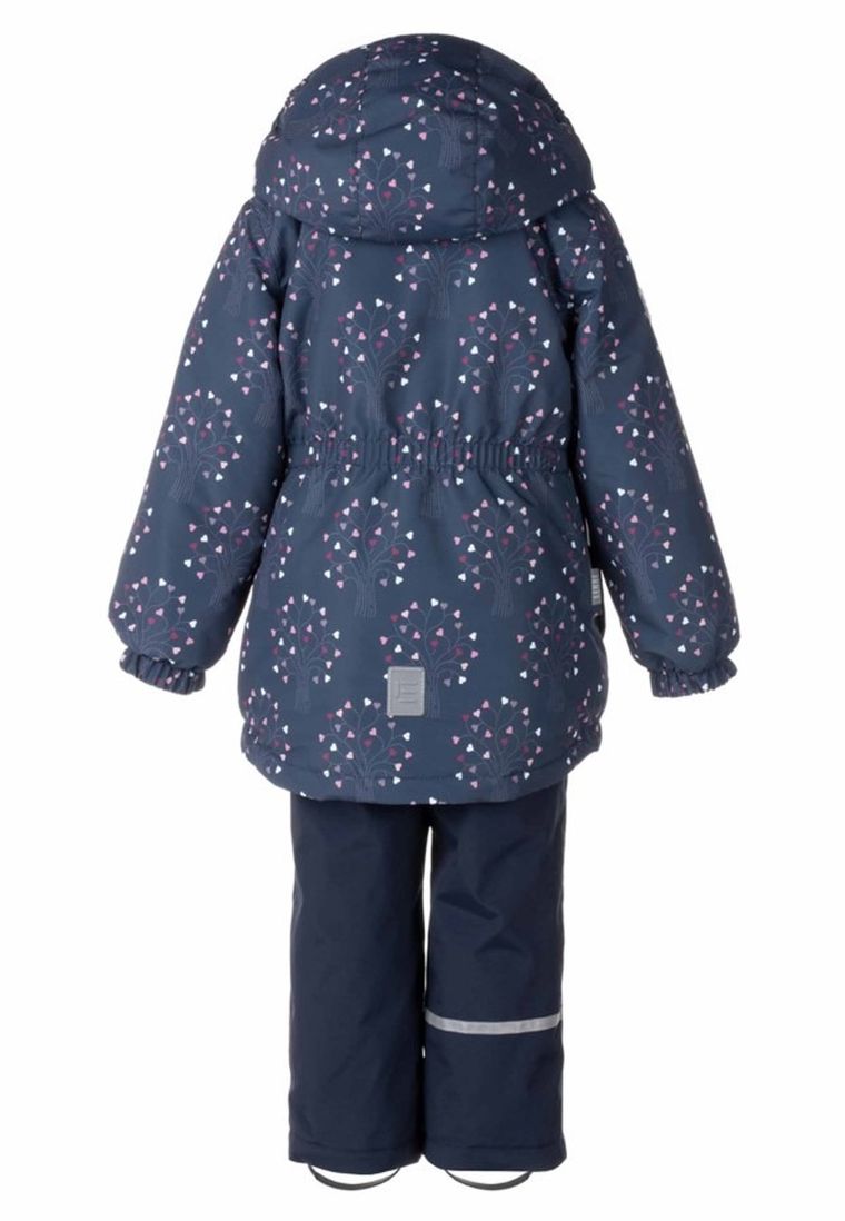 Komplet dziewczęcy, Kurtka narciarska z kapturem, Spodnie narciarskie, niebieski, Lenne