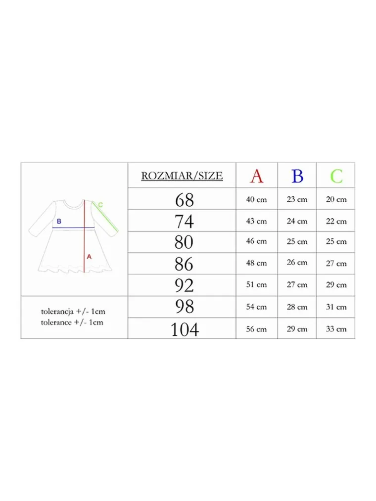 Komplet dziewczęcy, Sukienka z długim rękawem, Opaska, Nicol