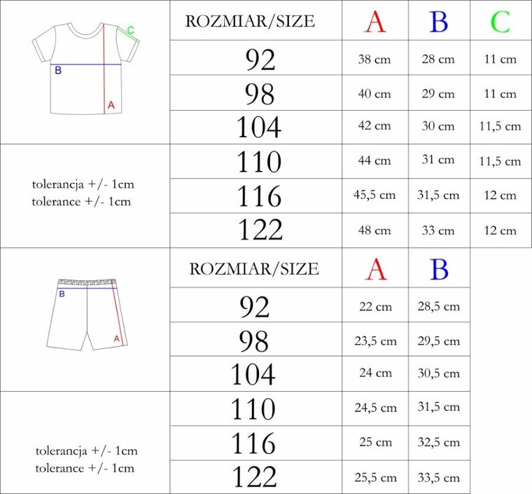 Komplet dziewczęcy, T-shirt, Szorty, biało-czarne, Nicol