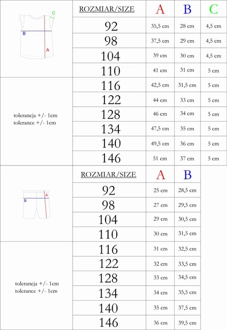 Komplet dziewczęcy, T-shirt, Szorty, mix, Nicol