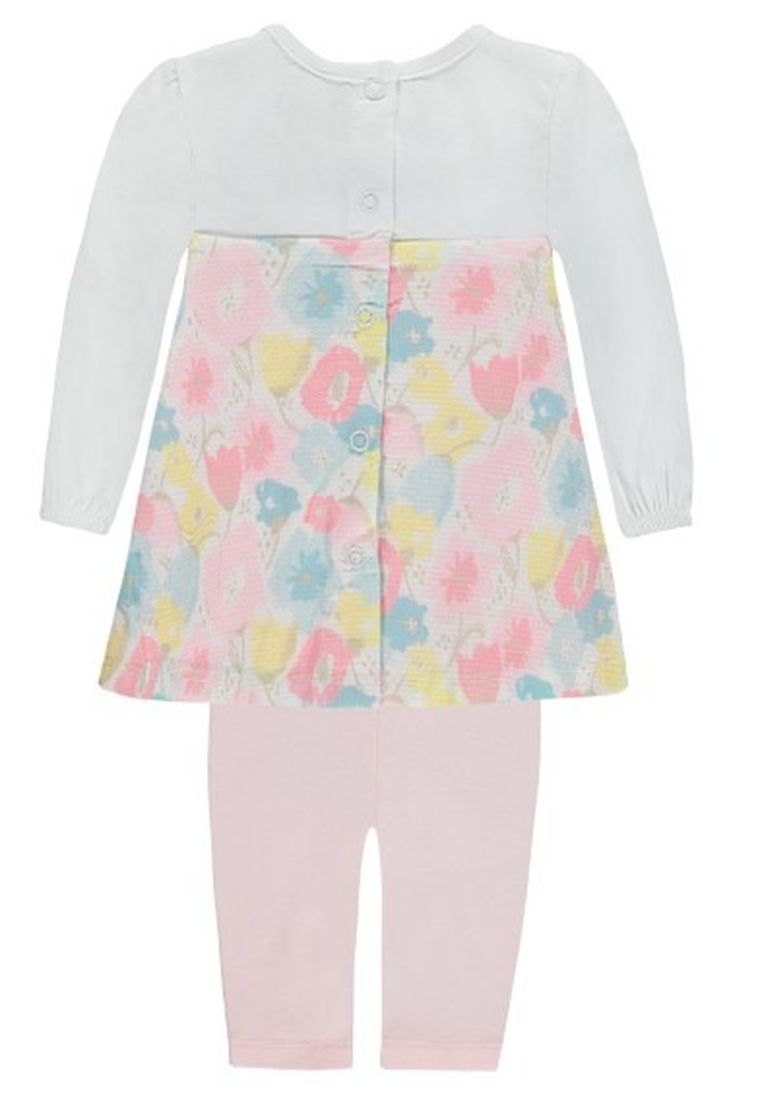 Komplet dziewczęcy, Tunika z długim rękawem, Legginsy, mix, Kanz