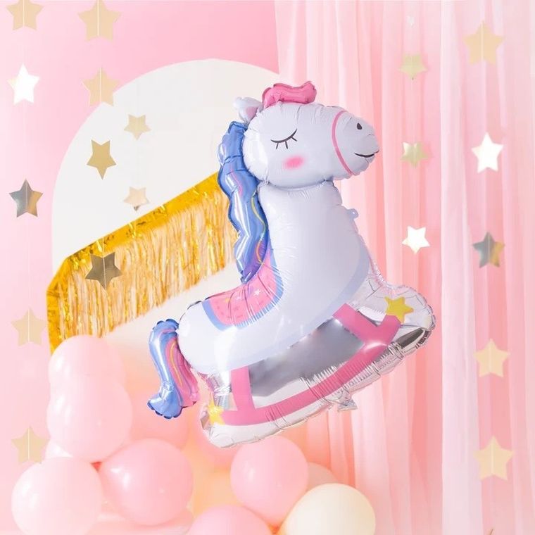 Koń na Biegunach, balon foliowy