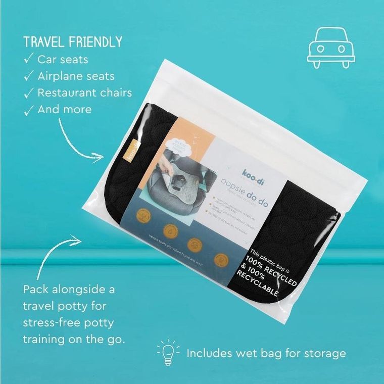 Koo-di, Wetec, podkładka wodoodporna, black