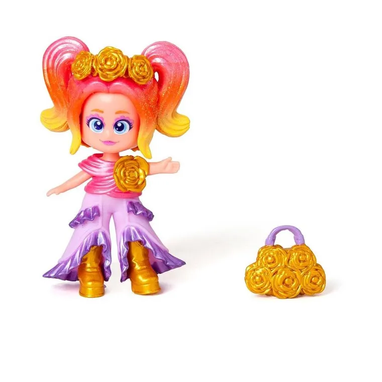 Kookyloos, Golden Gala, Rose, zestaw z figurką