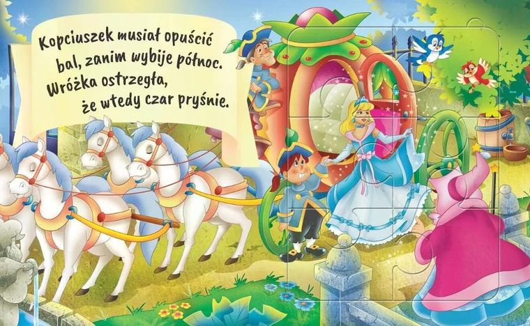 Kopciuszek. Historyjki do układania