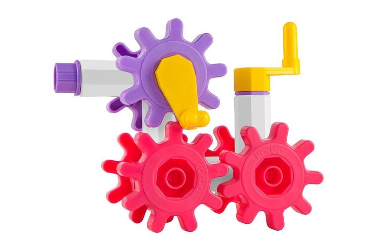 Korbo, Animals, klocki konstrukcyjne, 18 elementów