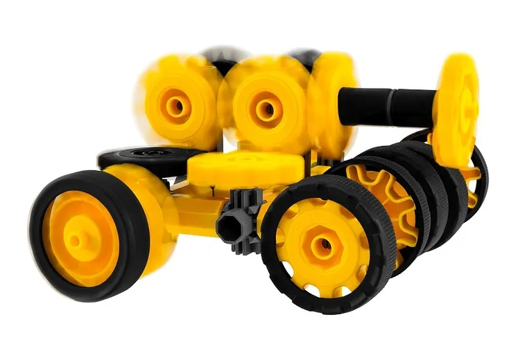 Korbo, Machine, klocki konstrukcyjne, 61 elementów