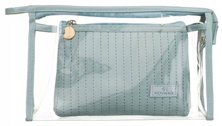 Kosmetyczka 2w1, niebieska, Rovicky