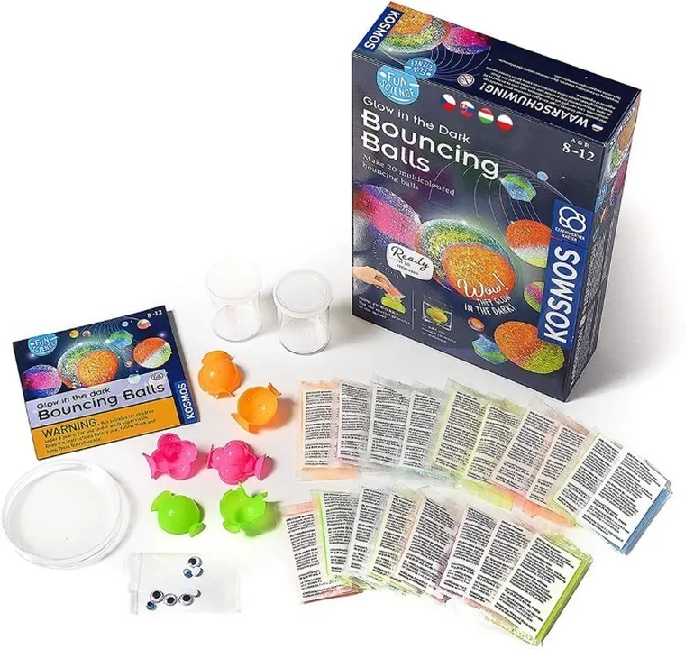 Kosmos, Fun Science, skaczące piłeczki, zestaw