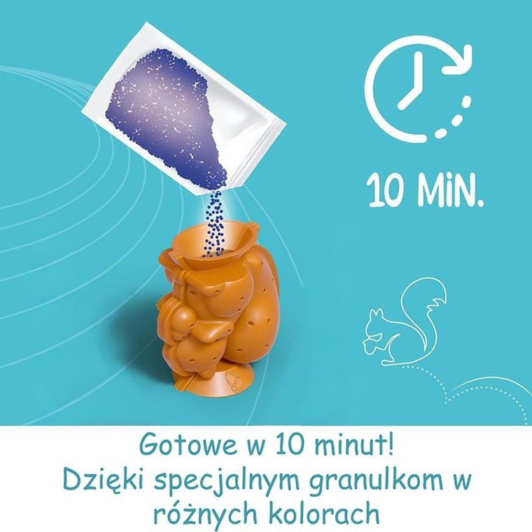 Kosmos, Skaczące Zwierzątka, stwórz figurki, zestaw kreatywny