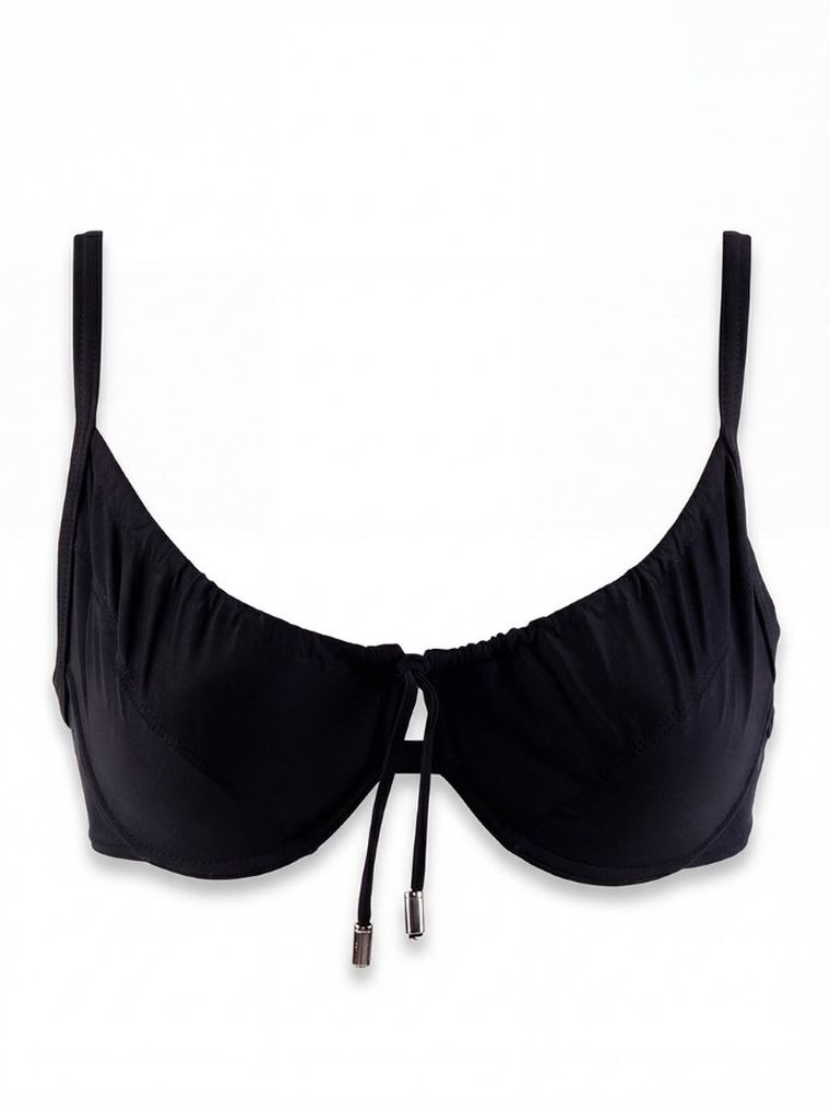 Kostium kąpielowy damski dwuczęściowy, czarny, Mariss