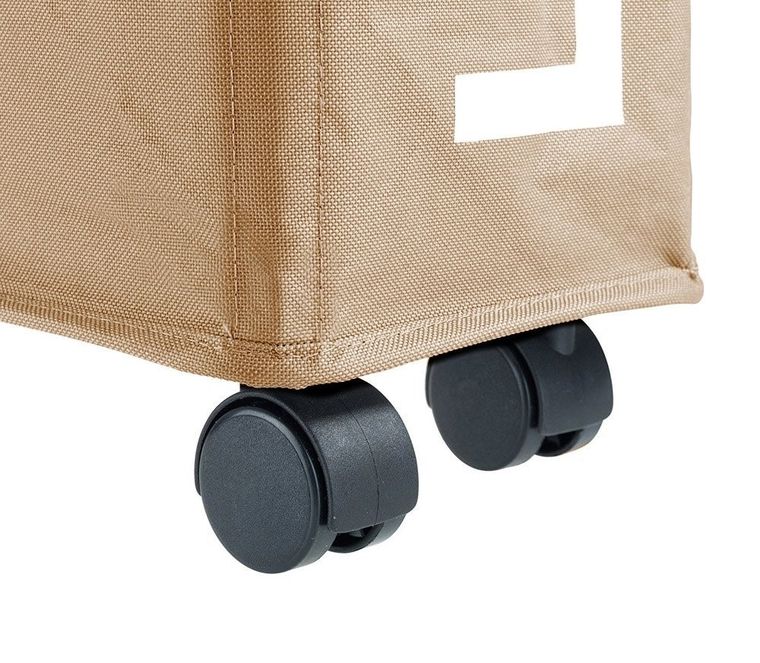 Kosz na pranie, Corno, pojemnik 43 l, taupe