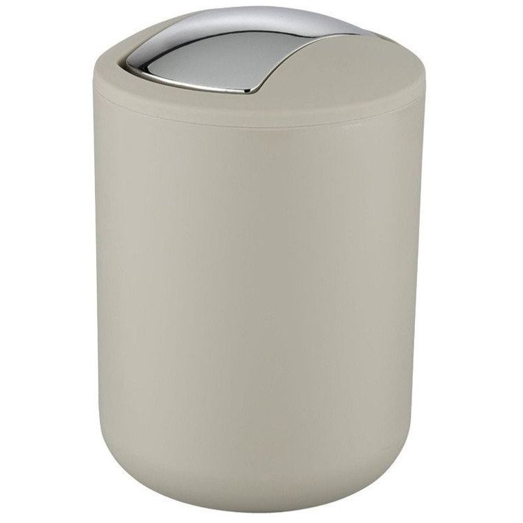 Kosz na śmieci, Brasil, beżowy, 2 l